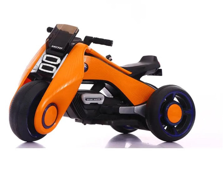 Kids Battery Powered Electric Bike Orange
