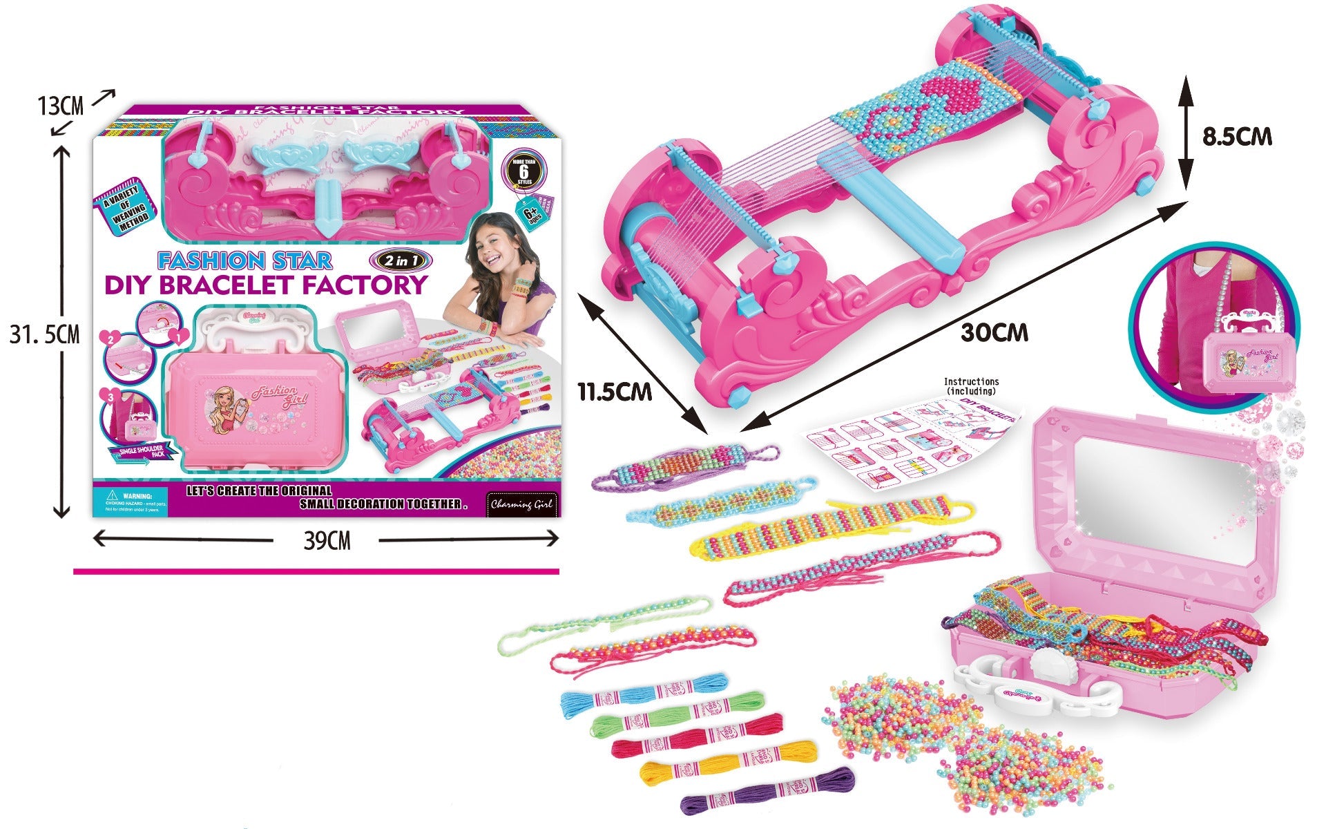 Fashion Star DIY Bracelet Factory 2 In 1