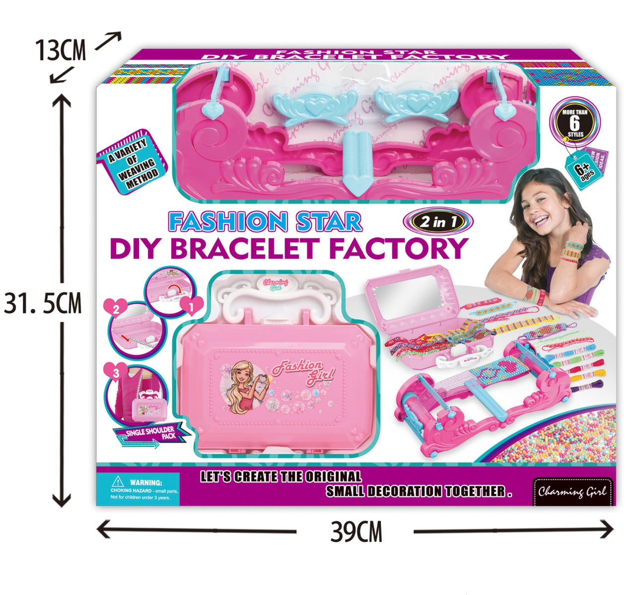 Fashion Star DIY Bracelet Factory 2 In 1