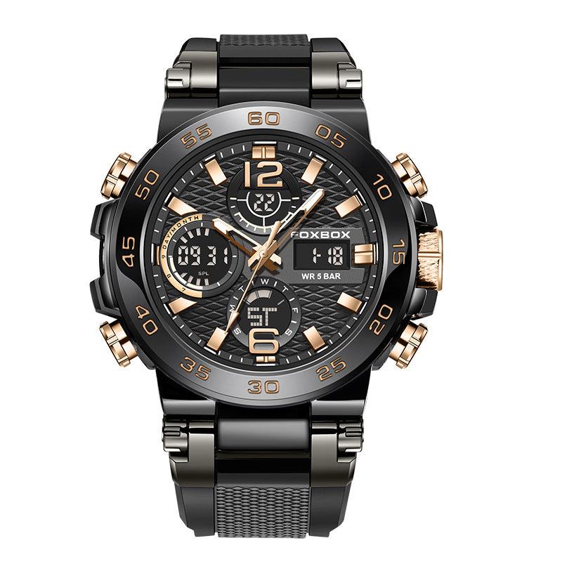 Foxbox Analog Digital Display Multifunctional Sport Watch for Men FB0033