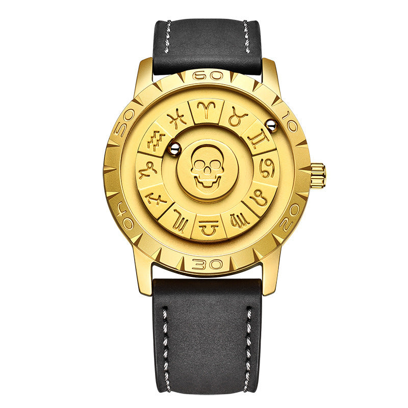 Foxbox FB0047 Magnetic Suspension Watch Men's Creative Quartz Watch For Men