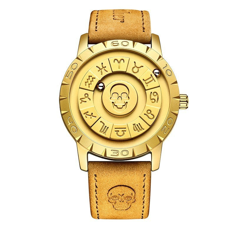 Foxbox FB0047 Magnetic Suspension Watch Men's Creative Quartz Watch For Men