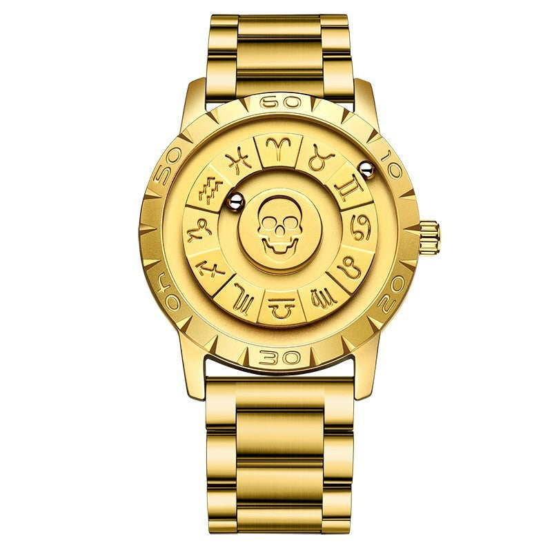 Foxbox FB0047 Magnetic Suspension Watch Men's Creative Quartz Watch For Men