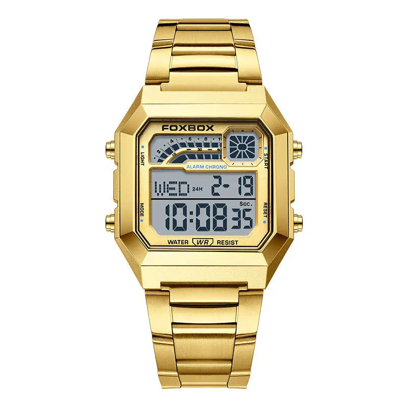 Foxbox FB0076 Square Electronic Sports Digital watch for men