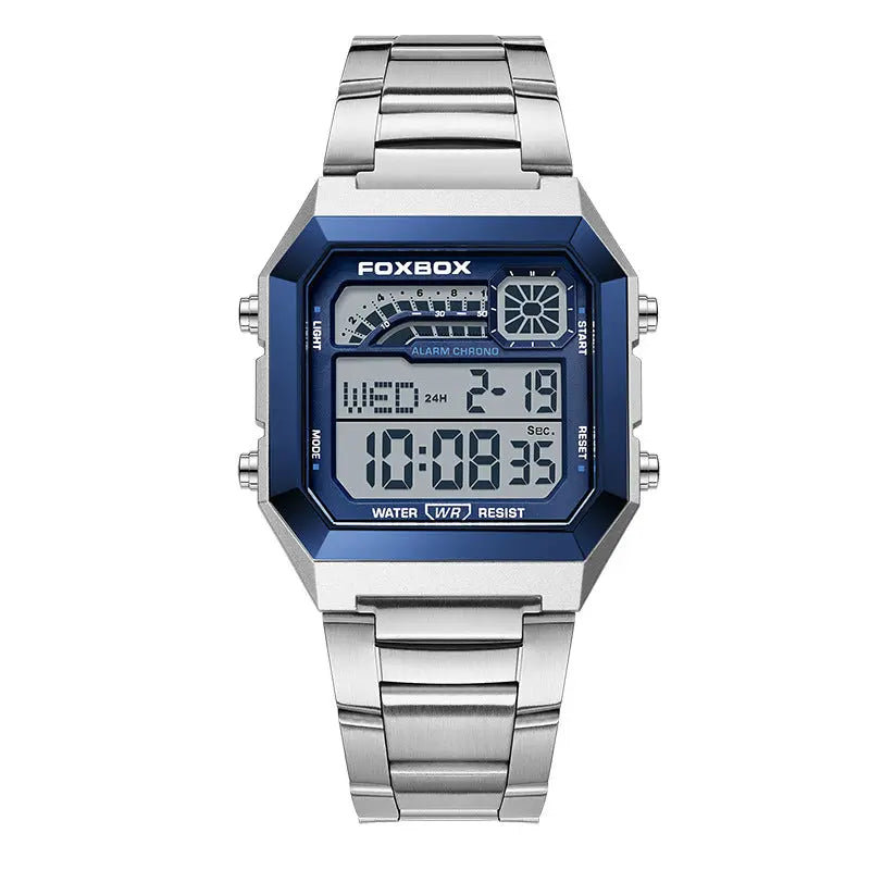 Foxbox FB0076 Square Electronic Sports Digital watch for men