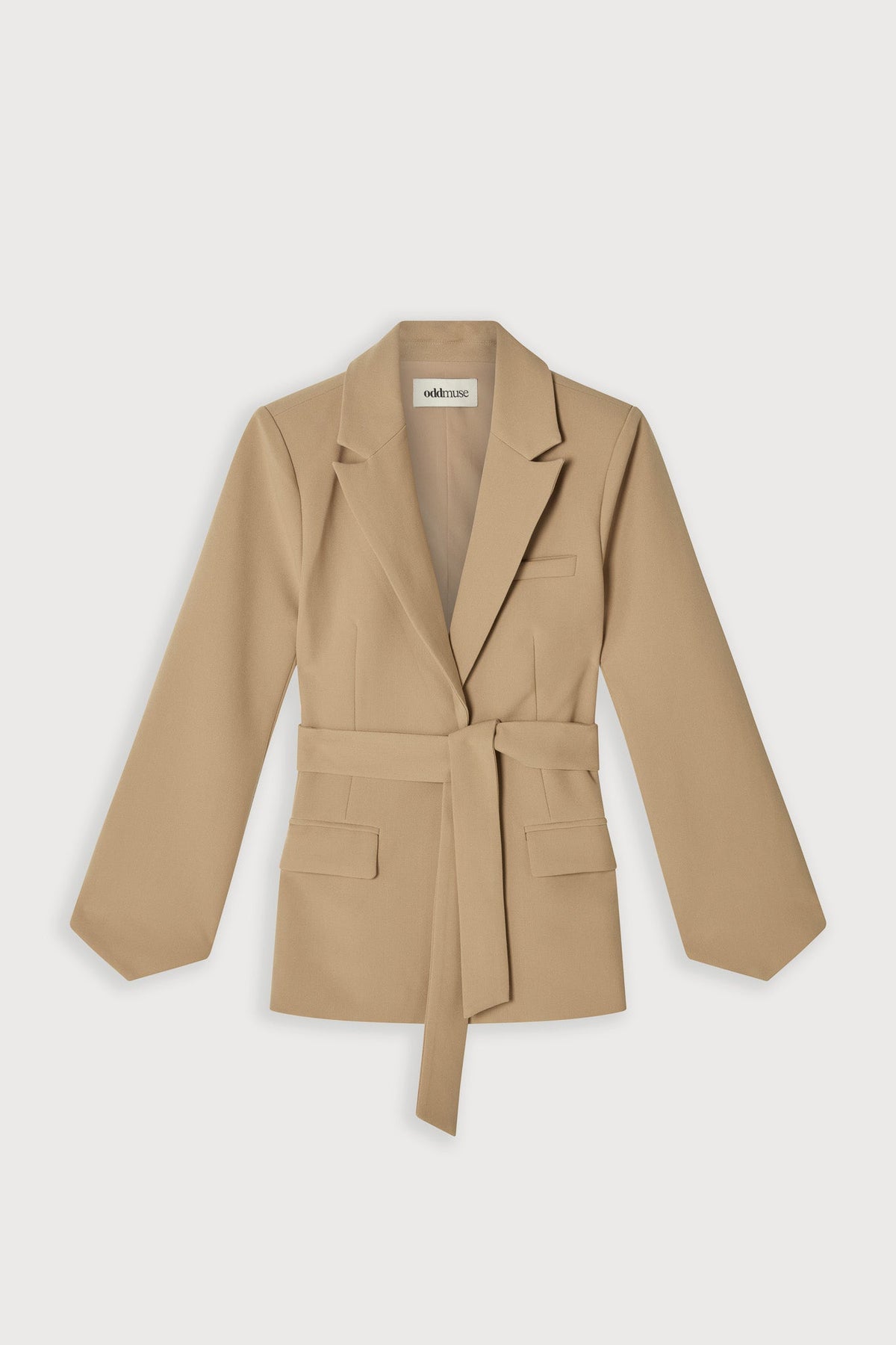 Belted Blazer