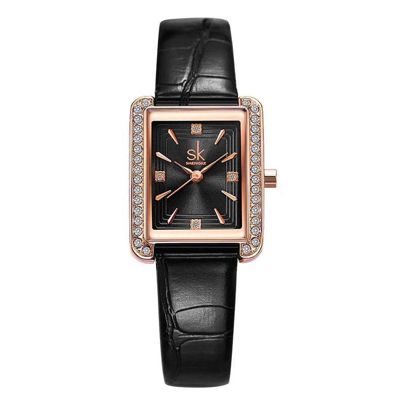 SK Women’s Quartz Watch – Waterproof Elegant Thin Band, Fashion Sport Style