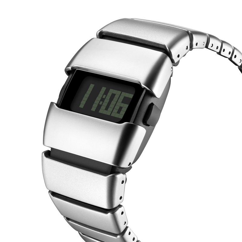 Men’s Digital Quartz Watch – Waterproof Y2K Square Face Fashion Watch with Alloy Strap