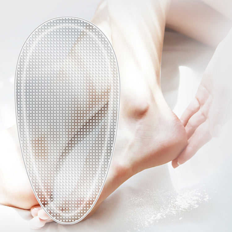 Nano Glass Foot Scrubber – Oval Callus Remover for Smooth Feet, Exfoliating Bath Tool