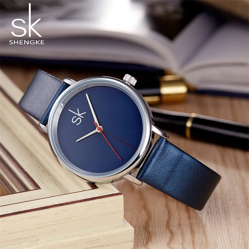 SK Women’s Classic Quartz Watch – Waterproof Fashion Wristwatch