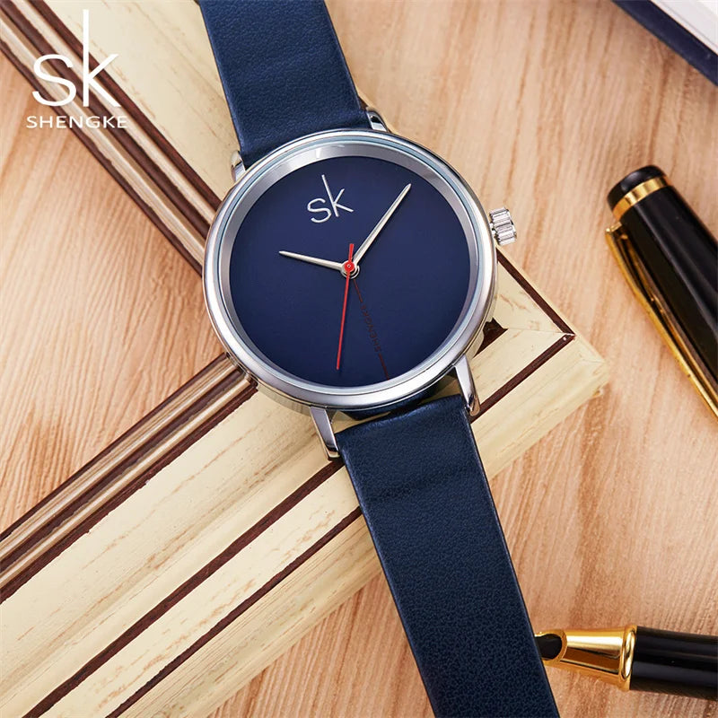 SK Women’s Classic Quartz Watch – Waterproof Fashion Wristwatch