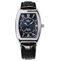 T-Winner Men's Automatic Mechanical Watch – Leather Strap, Waterproof, Multi-Function