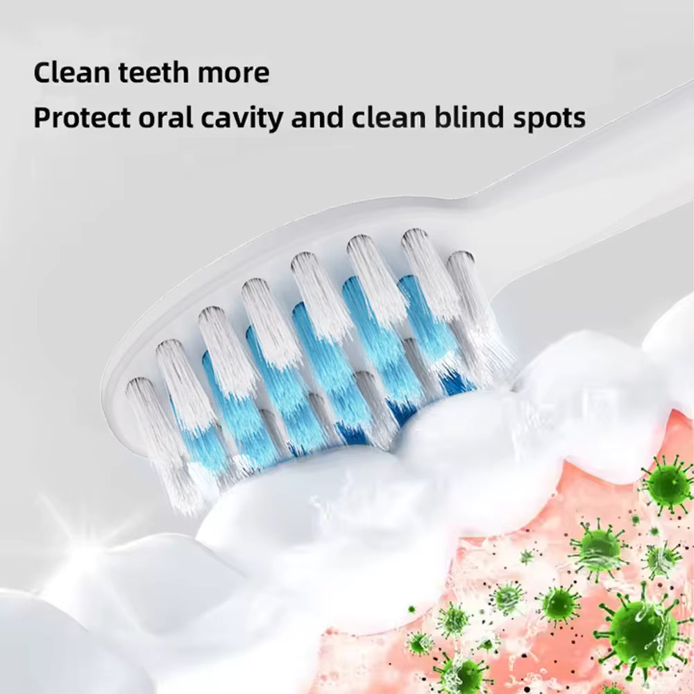 Weston Rechargeable Electric Toothbrush for Adults – Soft Bristles, Family Set, Deep Clean Care