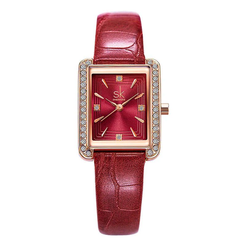 SK Women’s Quartz Watch – Waterproof Elegant Thin Band, Fashion Sport Style