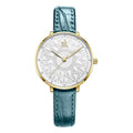 SK Women’s Quartz Dress Watch – Waterproof PU Leather Strap, Elegant Analog Design