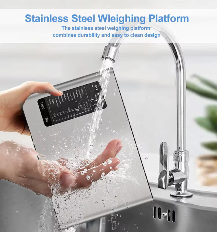 Smart Digital Kitchen Scale with App Connectivity | Precision Food & Nutrition Tracking