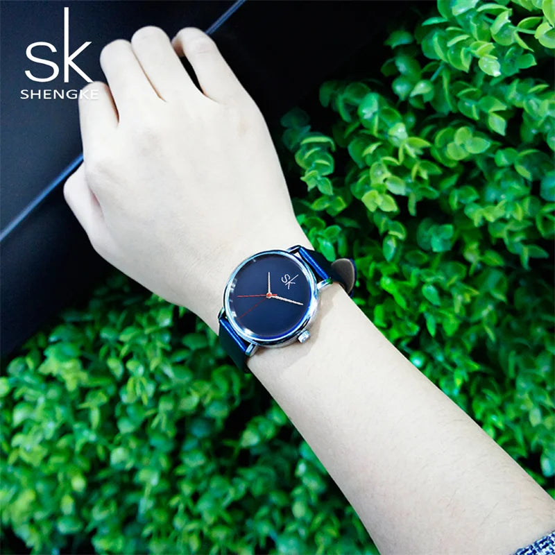 SK Women’s Classic Quartz Watch – Waterproof Fashion Wristwatch