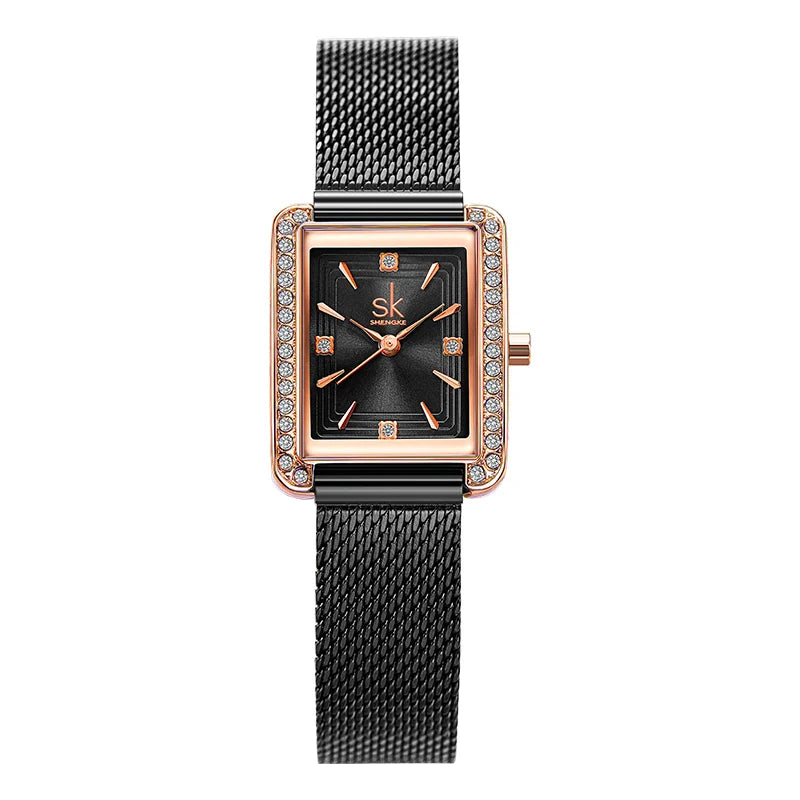 SK Women’s Quartz Watch – Waterproof Elegant Thin Band, Fashion Sport Style