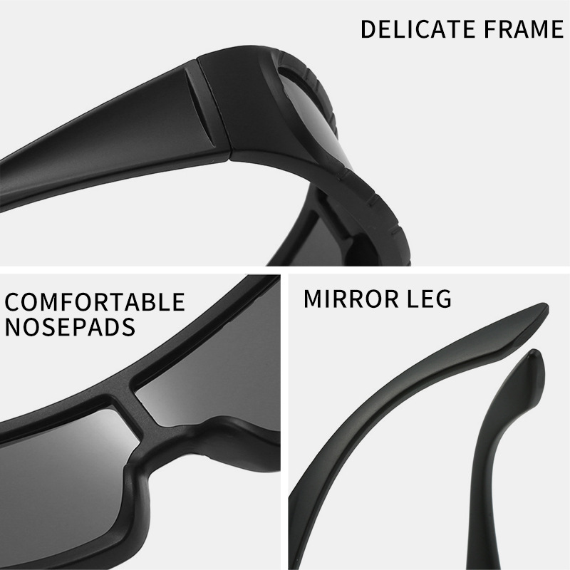 [Gunna] Wraparound Unisex Sunglasses
