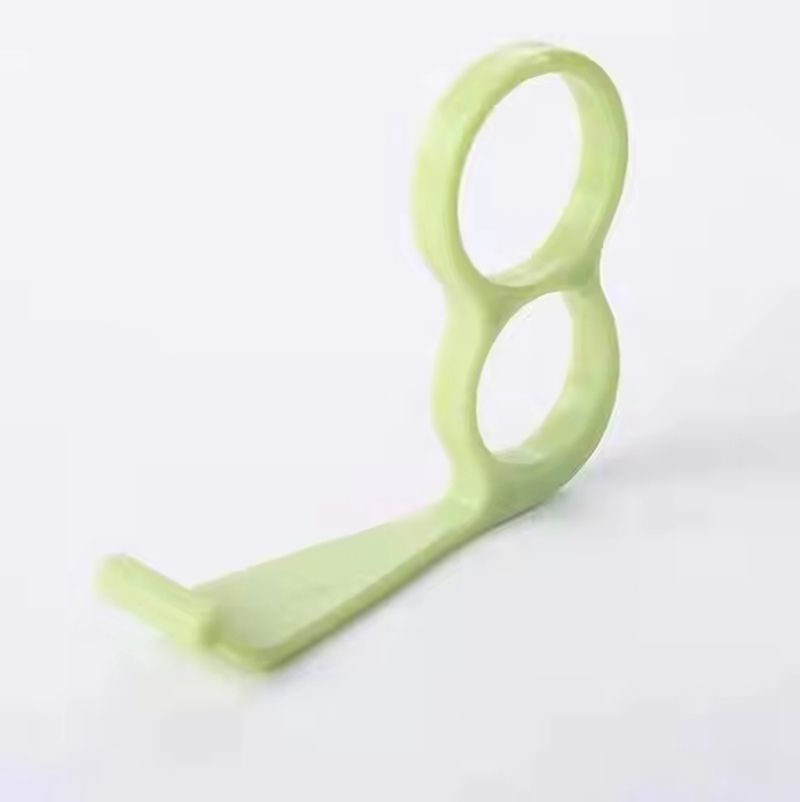 Universal Lazy Phone Ring Stand – Portable Anti-Drop ABS Holder for Desk