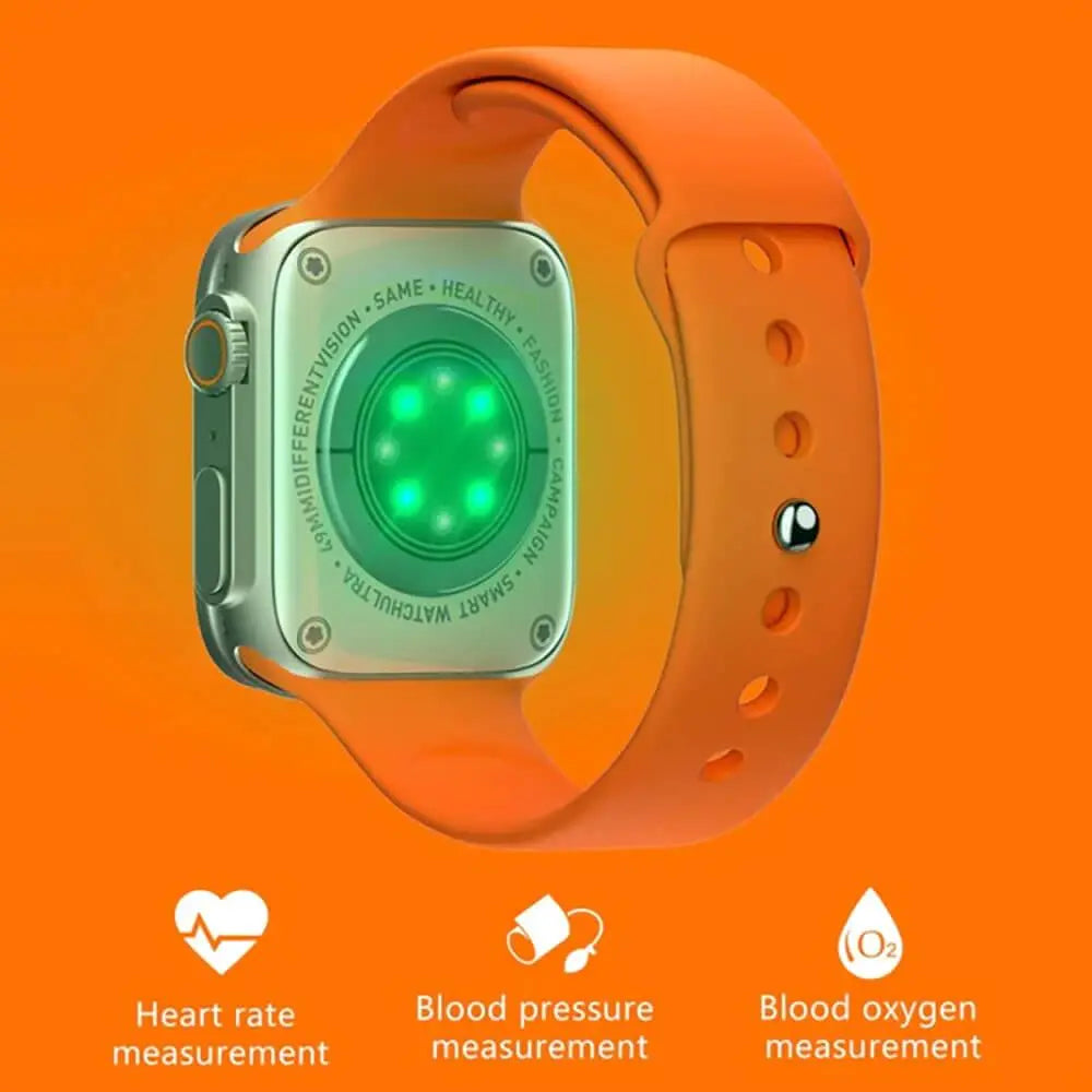 KD99 Smart Watch 1.99 inch IPS Screen Smart Watch Support Heart Rate & Blood Oxygen Monitoring Sports Modes