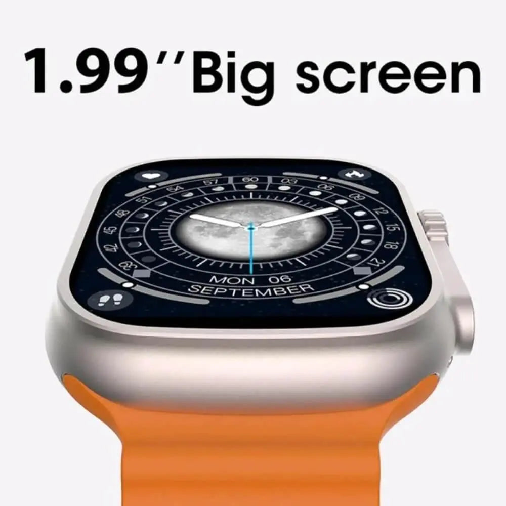 KD99 Smart Watch 1.99 inch IPS Screen Smart Watch Support Heart Rate & Blood Oxygen Monitoring Sports Modes