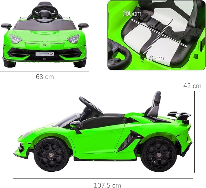 Lamborghini Ride On Electric Car Assorted Assorted