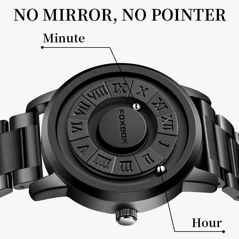 Lige Cool Magnetic Suspension Watch For Men