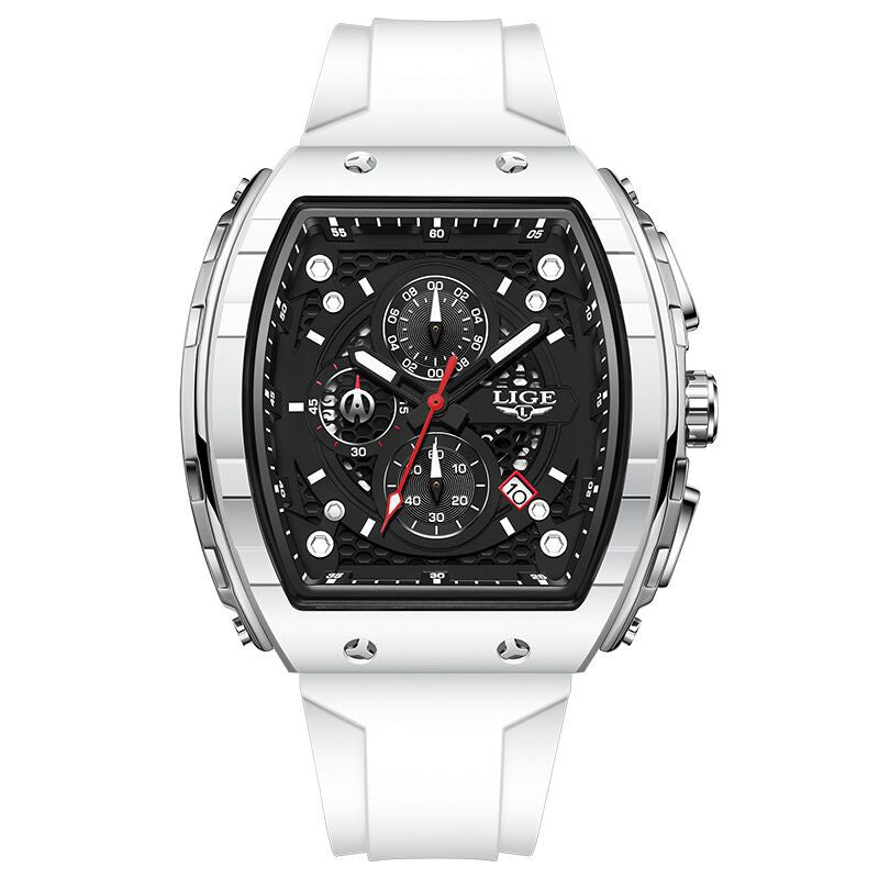 Lige Sports Multifunctional Luminous Waterproof Quartz watch for Men
