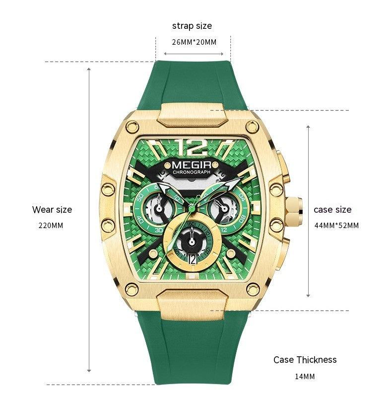 Megir Men's Chronograph Luxury Sport Quartz Watch For Men 8112
