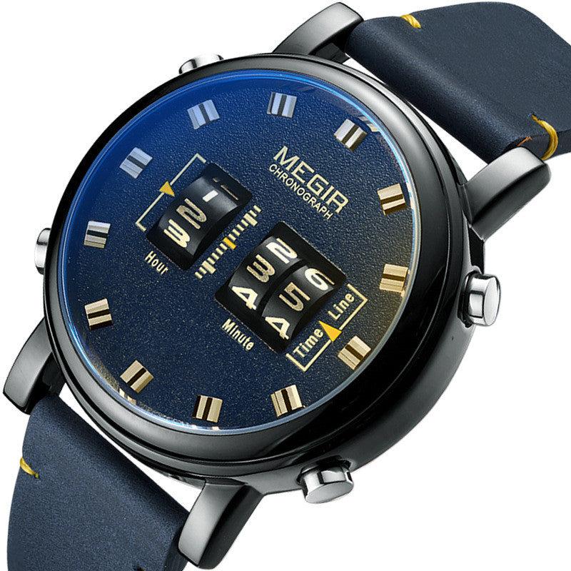 Megir Roller Watch For Men 2137