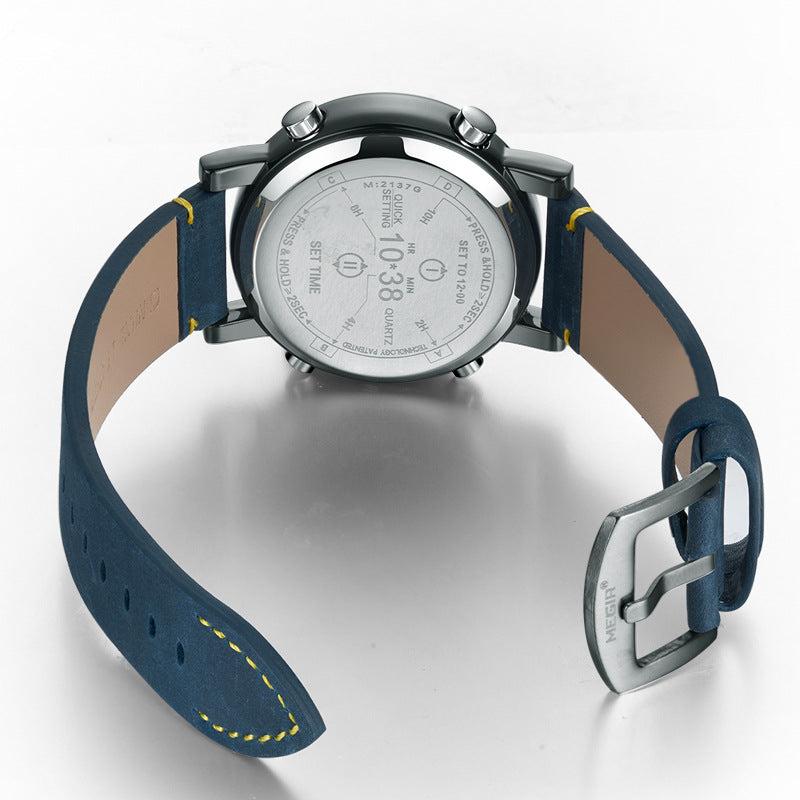 Megir Roller Watch For Men 2137
