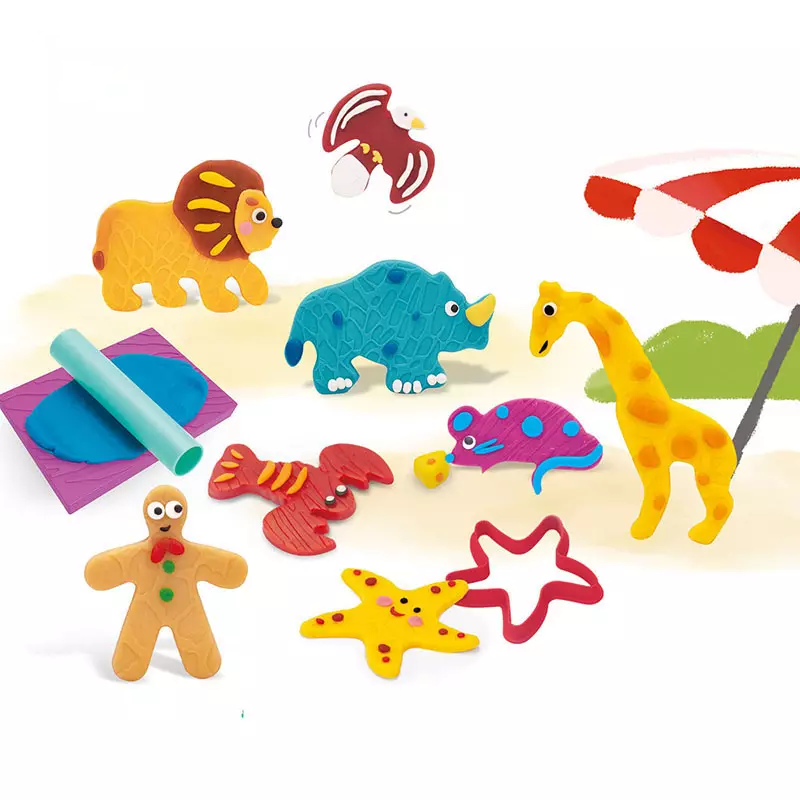 Mondel Animal Resort Color Dough