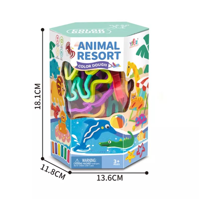 Mondel Animal Resort Color Dough