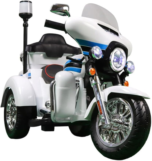 Police Style Battery Operated Ride On Bike