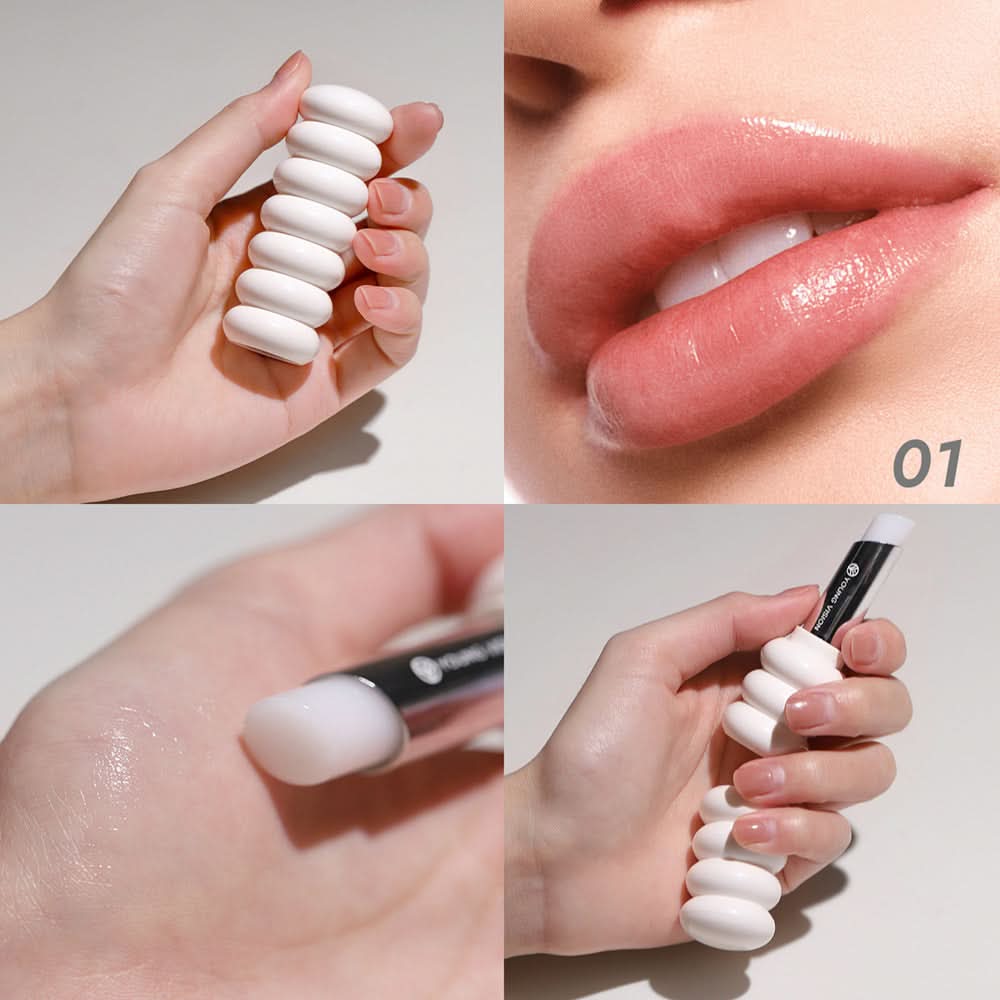 YOUNG VISION Spiral Lipstick – Moisturizing, Glitter Finish, Nourishing Formula