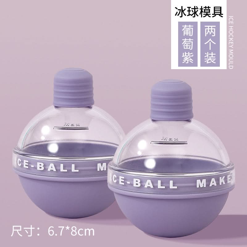 Silicone Light Bulb Ice Cube Mold Set