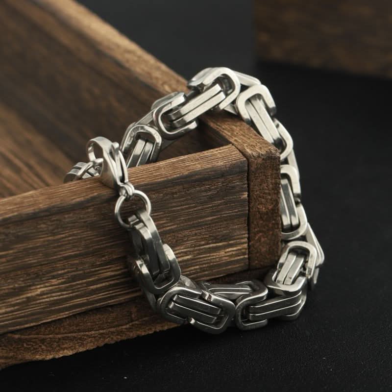 Men’s Emperor Chain Bracelet – Bold & Stylish Circular Chain Jewelry