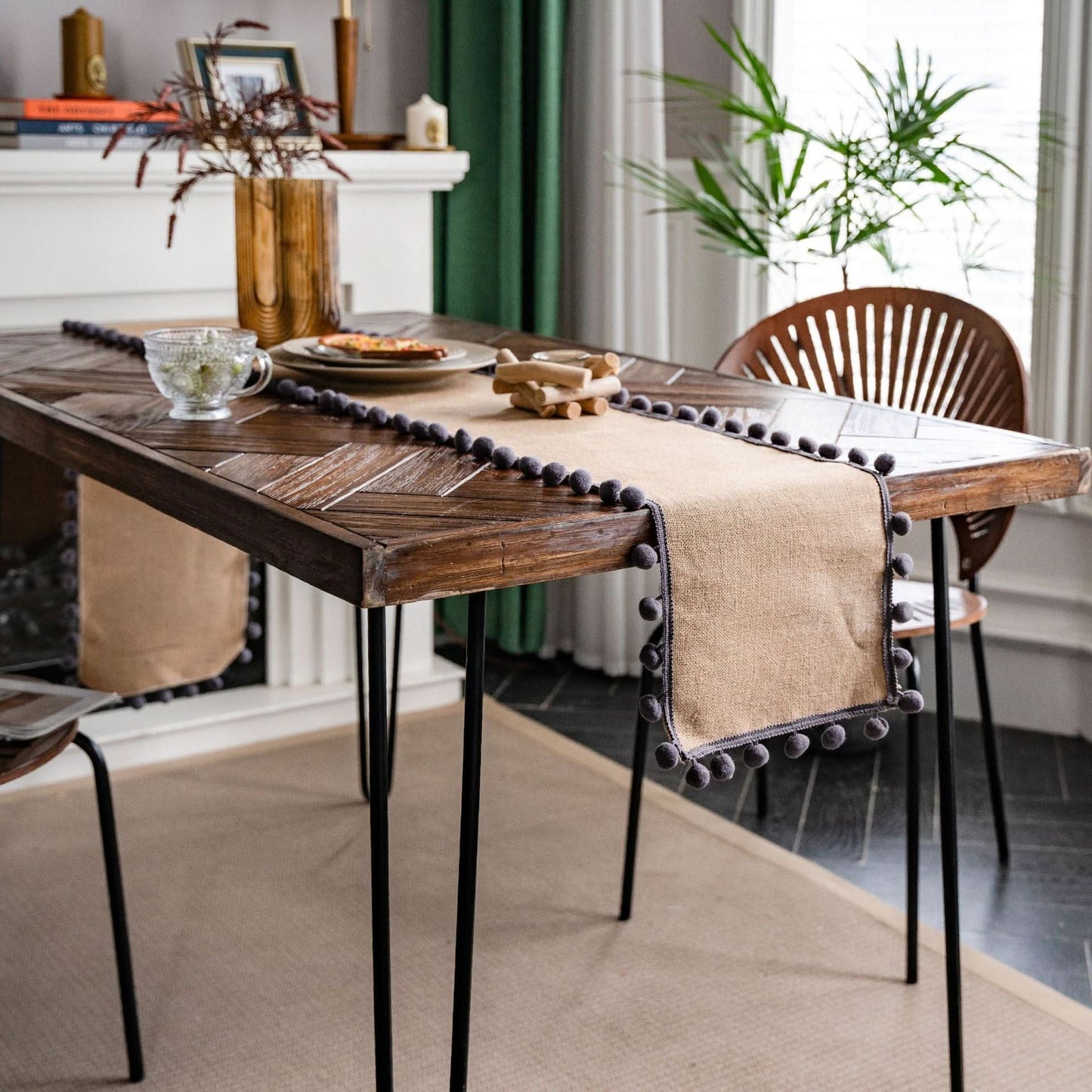 Table Runner – Natural Jute Woven