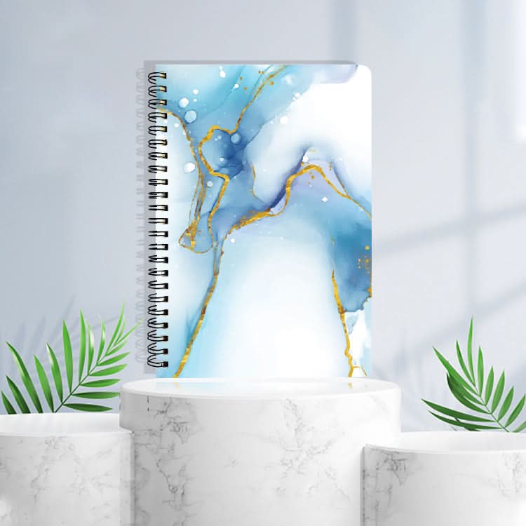 A5 Side Flip Spiral Notebook - Horizontal Line Notepad