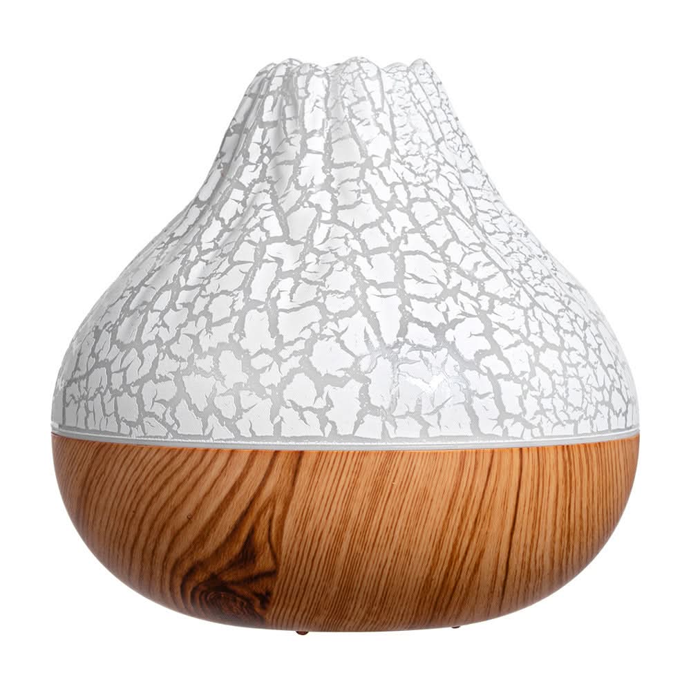 USB Volcano Flame Humidifier – Large Mist, Silent Ultrasonic