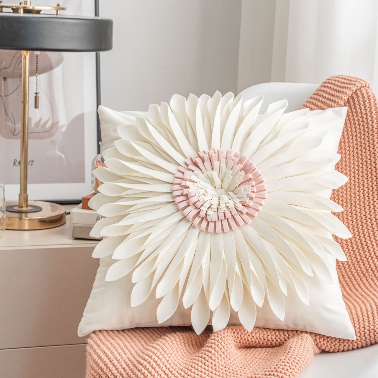 Sunflower Pillowcase - Small Daisy & Sunflower Design
