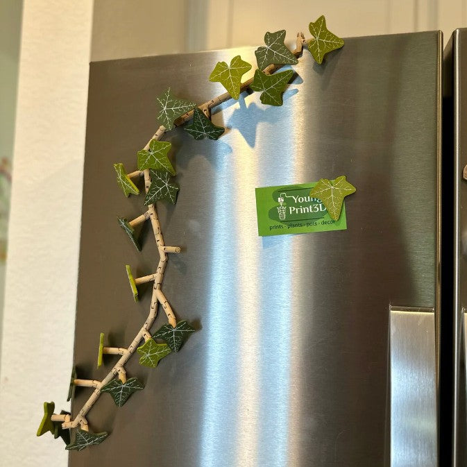3D Morning Glory Fridge Magnets – Artificial Flower Decor, Miniature Magnetic Ornaments