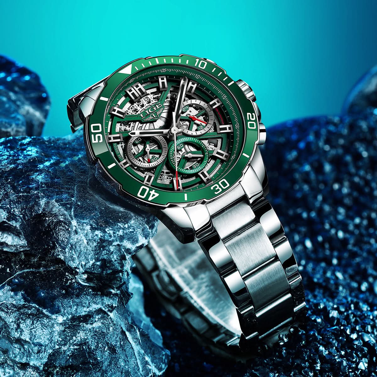 Men’s Luxury Chronograph Quartz Watch - Waterproof