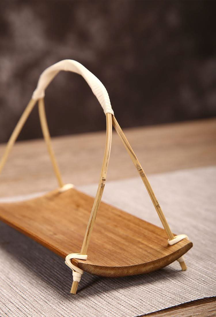 Handmade Bamboo Dessert Tray