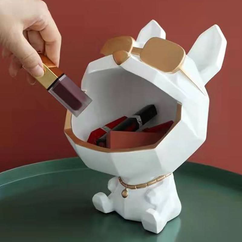 Charming French Bulldog Key Storage Ornament