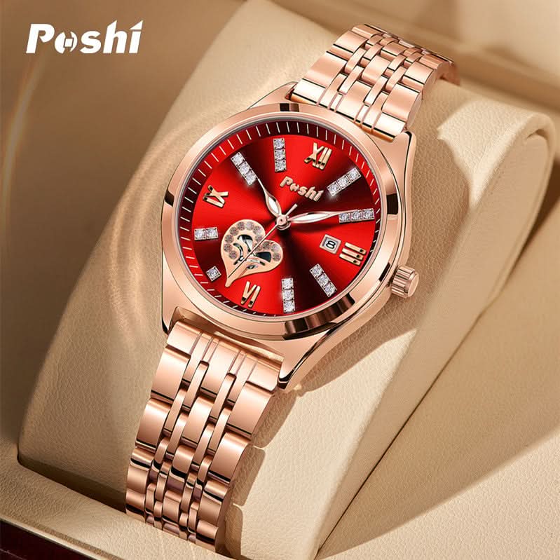 Women’s Smart Casual Style Quartz Watch –Luminous Dial, Calendar
