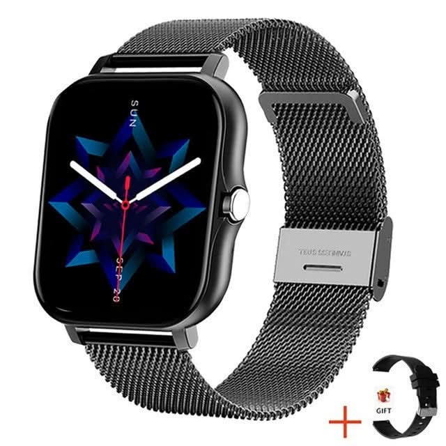 Smartwatch with Bluetooth Call & Fitness Tracking