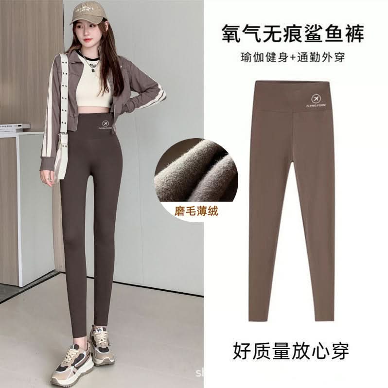 Women's Velvet High-Waist Winter Leggings