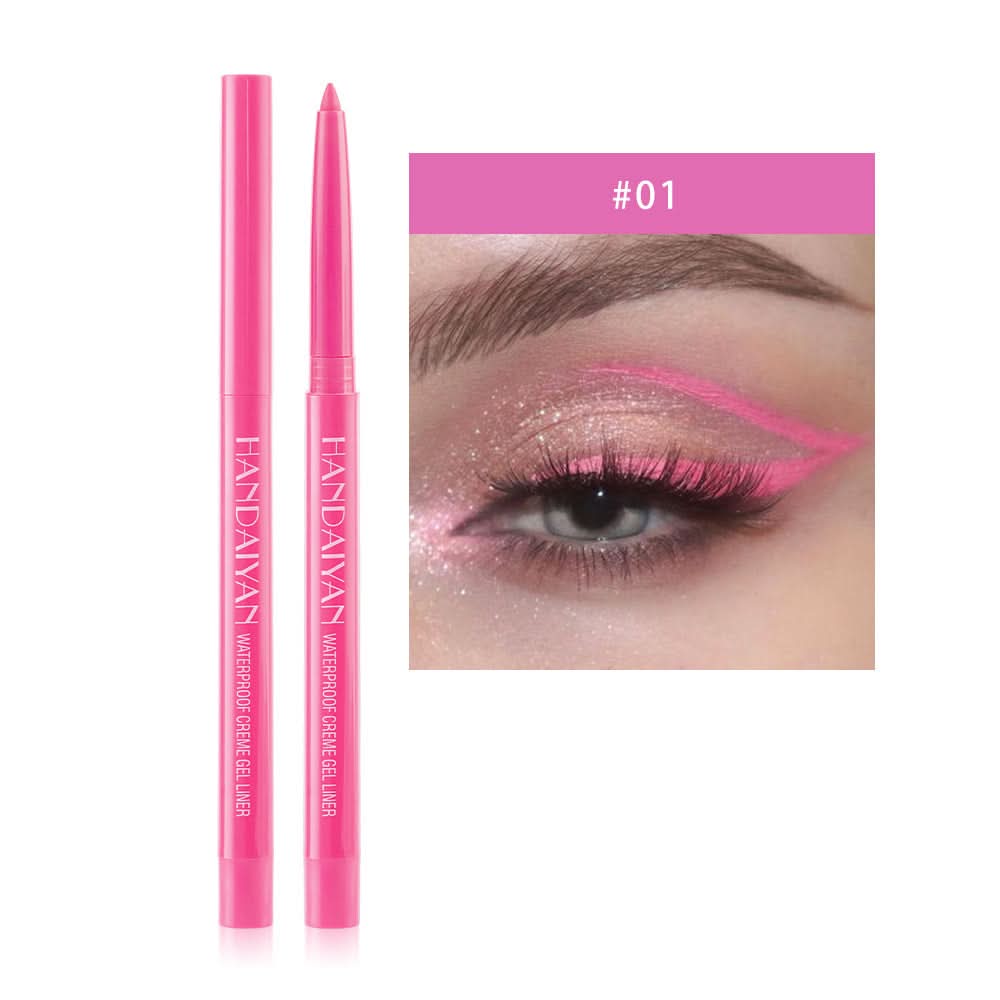 HANDAIYAN Waterproof Eyeliner Gel Pencil – Smudge-Proof Cream Gel Eyeliner